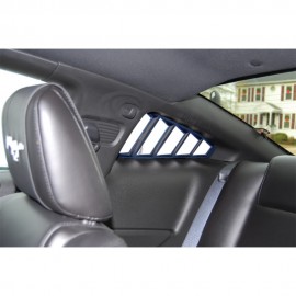 FORD MUSTANG GT QUARTER WINDOW GRILL
