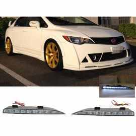 HONDA CIVIC FD2 MUGEN RR BODY KIT WITH LIP WITH DRL