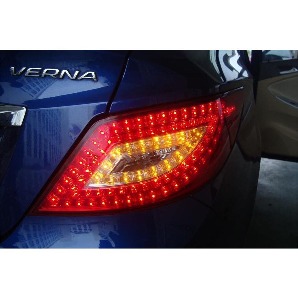 HYUNDAI VERNA FLUDIC AUDI LOOK TAIL LIGHT
