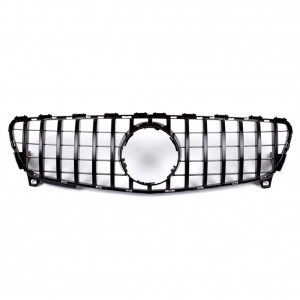 MERCEDES BENZ A CLASS W176 BLACK FRONT GRILL