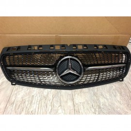 MERCEDES BENZ A CLASS W176 DIAMOND FRONT GRILL