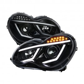 MERCEDES BENZ C CLASS W203 HEAD LIGHT