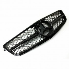MERCEDES BENZ C CLASS W204 AMG BLACK FRONT GRILL