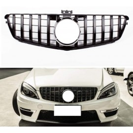MERCEDES BENZ C CLASS W204 GTR BLACK FRONT GRILL