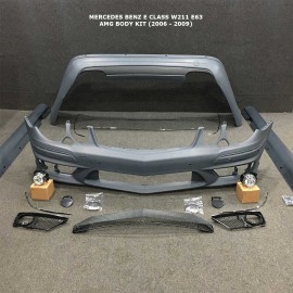 MERCEDES BENZ E CLASS W211 FACELIFT AMG FRONT BUMPER
