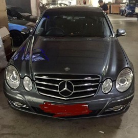 MERCEDES BENZ E CLASS W211 FRONT GRILL
