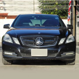 MERCEDES BENZ E CLASS W212 PRE FACELIFT DIAMOND SILVER FRONT GRILL