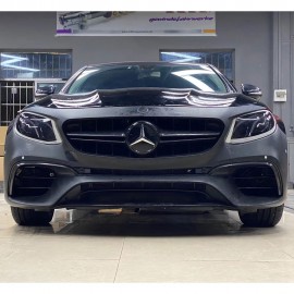 MERCEDES BENZ E CLASS W213 E63 AMG FRONT BUMPER WITHOUT FRONT GRILL