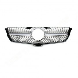 MERCEDES BENZ ML W166 DIAMOND SILVER FRONT GRILL