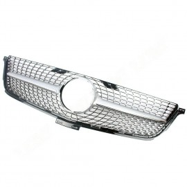 MERCEDES BENZ ML W166 DIAMOND SILVER FRONT GRILL