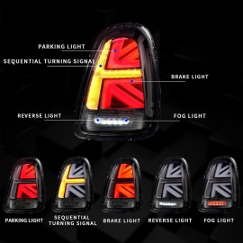 MINI COOPER R56 / R57 CLEAR TAIL LIGHT