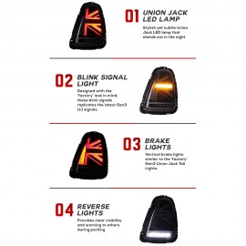 MINI COOPER R56 / R57 CLEAR TAIL LIGHT