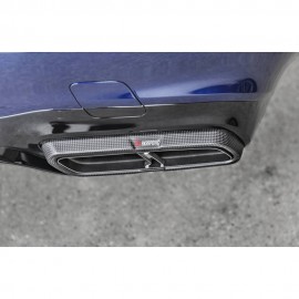 MERCEDES BENZ AKRAPOVIC BLACK EXHAUST TIP
