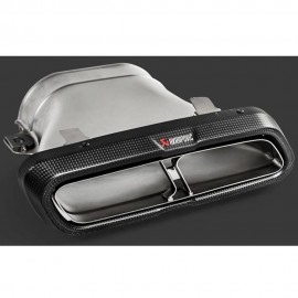 MERCEDES BENZ AKRAPOVIC BLACK EXHAUST TIP