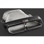 MERCEDES BENZ AKRAPOVIC BLACK EXHAUST TIP