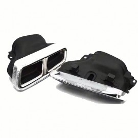 MERCEDES BENZ C CLASS W204 AMG BLACK EXHAUST PIPE