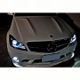 MERCEDES BENZ C CLASS W204 C63 AMG LOOK ALUMINUM BONNET