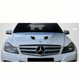 MERCEDES BENZ C CLASS W204 C63 BLACK SERIES ALUMINUM BONNET