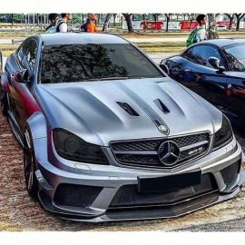 MERCEDES BENZ C CLASS W204 C63 BLACK SERIES ALUMINUM BONNET