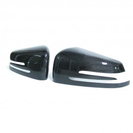 MERCEDES BENZ C CLASS W204 AMG CARBON FIBER MIRROR COVER