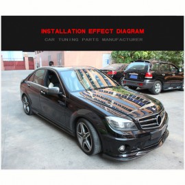 MERCEDES BENZ C CLASS W204 AMG CARBON FIBER MIRROR COVER