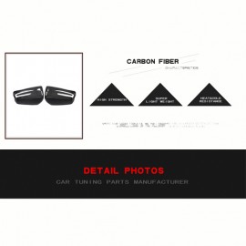 MERCEDES BENZ C CLASS W204 AMG CARBON FIBER MIRROR COVER