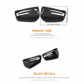 MERCEDES BENZ C CLASS W204 AMG CARBON FIBER MIRROR COVER
