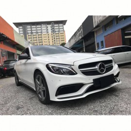 MERCEDES BENZ C CLASS W205 AMG LOOK BODY KIT