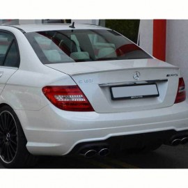 MERCEDES BENZ C CLASS W204 LIP SPOILER