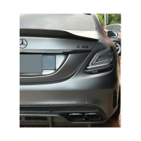 MERCEDES BENZ C CLASS W205 BLACK TAIL LIGHT