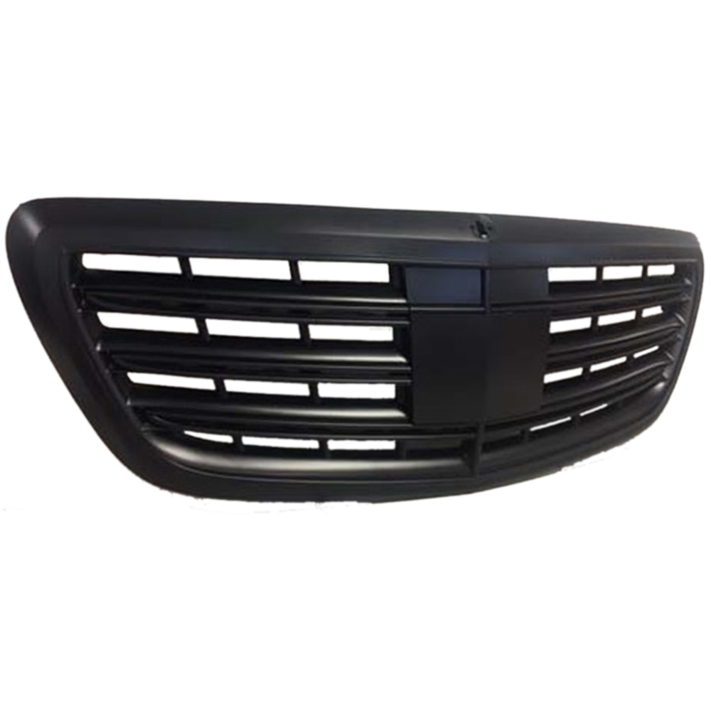 MERCEDES BENZ S CLASS W222 FRONT GRILL MATT BLACK
