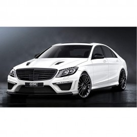 MERCEDES BENZ S CLASS W222 FRONT GRILL MATT BLACK