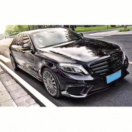 MERCEDES BENZ S CLASS W222 S65 BODY KITS WITH EXHAUST TIPS