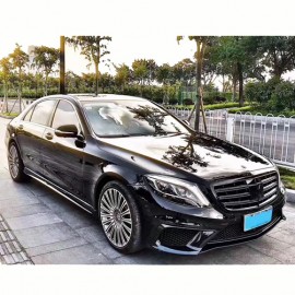 MERCEDES BENZ S CLASS W222 S65 BODY KITS WITH EXHAUST TIPS
