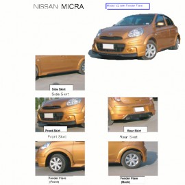 NISSAN MICRA SPORT BODY KIT WITH FENDER FLARE