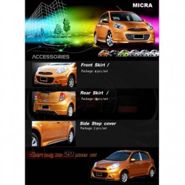 NISSAN MICRA SPORT BODY KIT WITHOUT FENDER FLARE