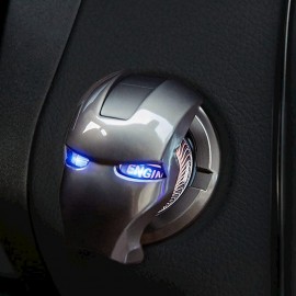 START PUSH BUTTON IRONMAN STYLE GREY