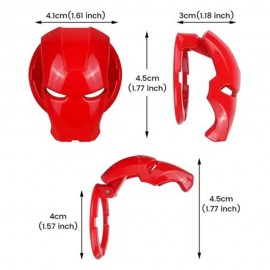 START PUSH BUTTON IRONMAN STYLE RED