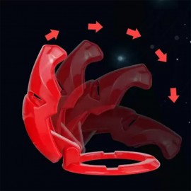 START PUSH BUTTON IRONMAN STYLE RED