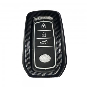 TOYOTA 8 ABS CARBON FIBER KEY CASE
