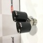 UNIVERSAL BORLA GLOSSY DUAL EXHAUST TIP