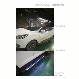 UNIVERSAL RUNNING BOARD LED WHITE BY MOBILE APP 1900MM