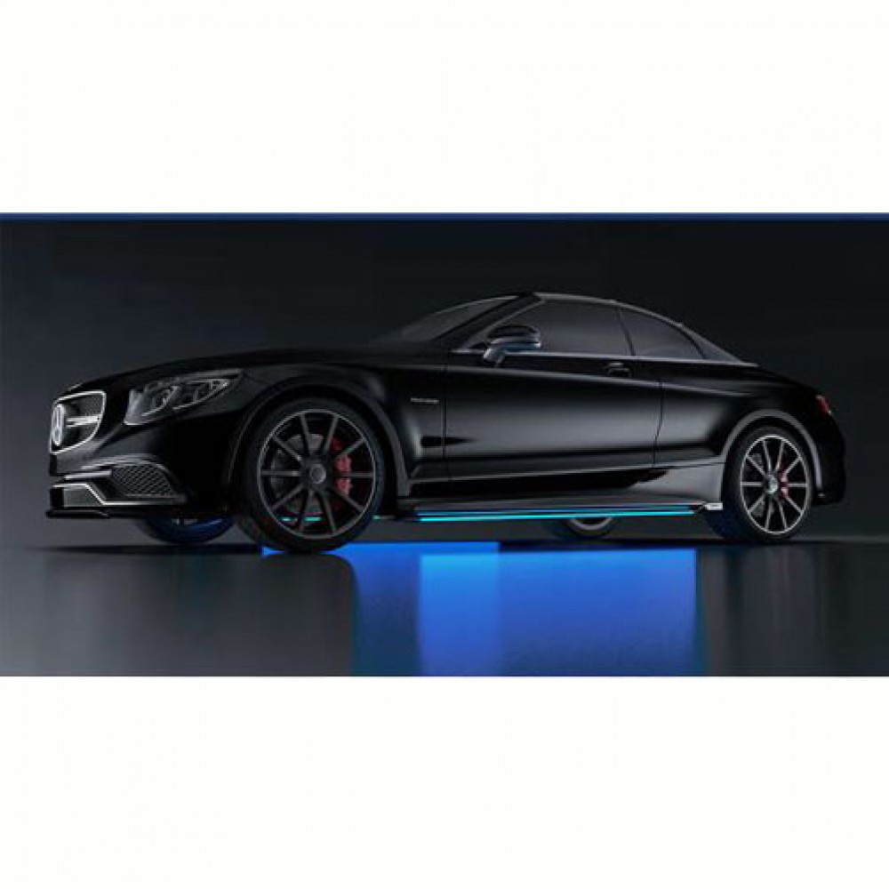 UNIVERSAL SIDE SKIRTS LED WHITE BY MOBILE APP 1720MM