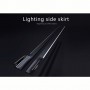 UNIVERSAL SIDE SKIRTS LED WHITE BY MOBILE APP 2120MM