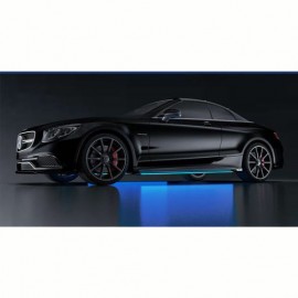 UNIVERSAL SIDE SKIRTS LED WHITE BY MOBILE APP 2120MM