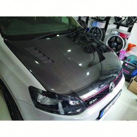 VOLKSWAGEN POLO CARBON FIBER BONNET
